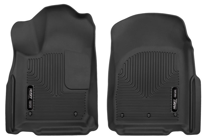 Husky Liners 53561 11-24 Dodge Durango / 11-14 Jeep Grand Cherokee X-Act Contour Black Front Floor Liners