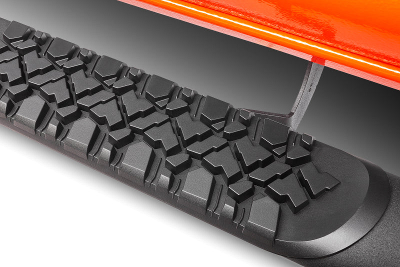 Go Rhino V300080T V-Series V3 Side Step - Universal 80in. (Fits 4DR) - Tex. Blk