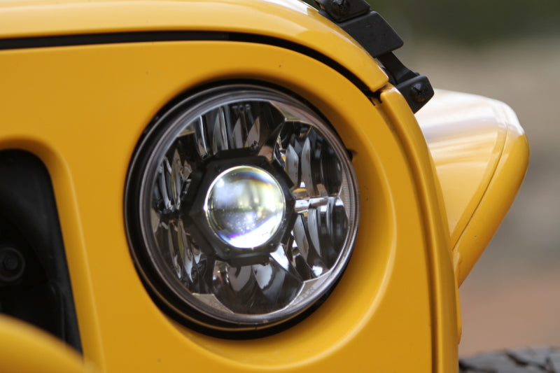 KC HiLiTES 42341 07-18 Jeep JK (Not for Rubicon/Sahara) 7in. Gravity LED Pro DOT Headlight (Pair Pack Sys)