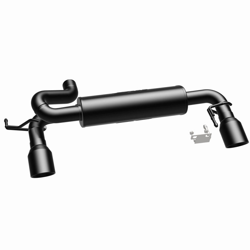 Magnaflow 19558 MagnaFlow 2021 Ford Bronco Street Series Axle-Back Exhaust w/ Dual Split Rear Style Exit- Black Tips
