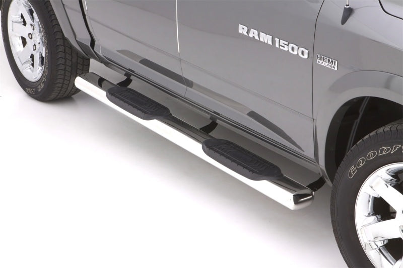 LUND 24385007 Lund 10-17 Dodge RAM 2500 Crew Cab 6in. Oval Straight SS Nerf Bars - Polished