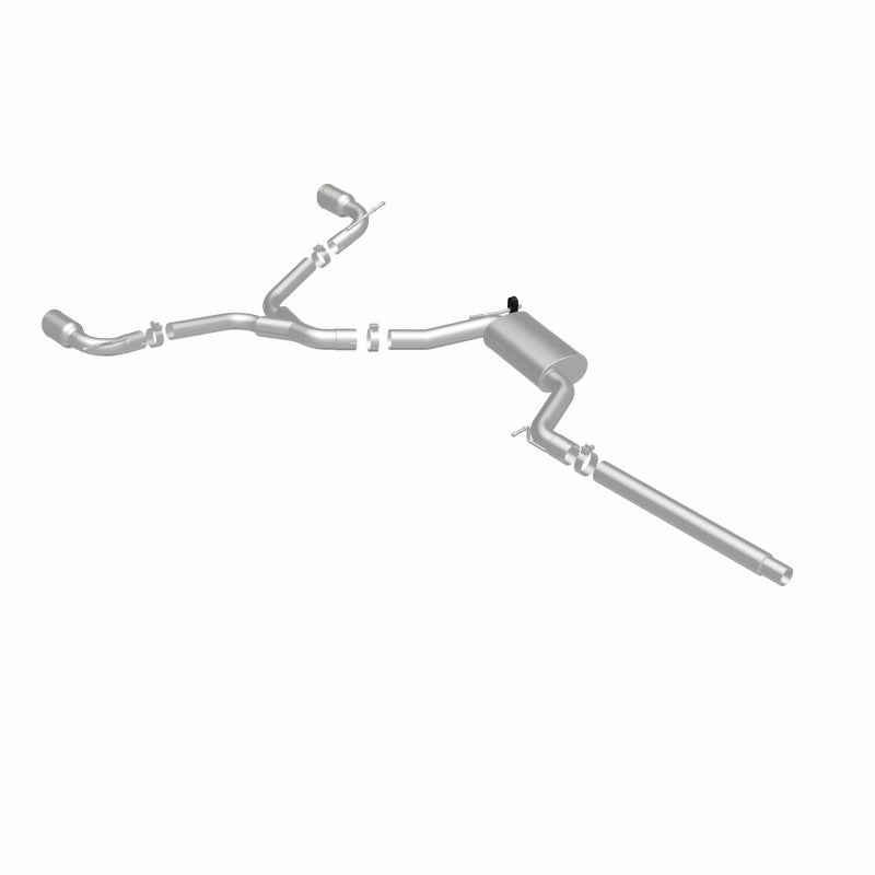 Magnaflow 15357 MagnaFlow SYS C/B Dual Split Rear Exit 4in Polished Tips 2015 VW GTI 2.0L Turbo