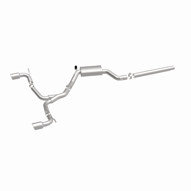 Magnaflow 15357 MagnaFlow SYS C/B Dual Split Rear Exit 4in Polished Tips 2015 VW GTI 2.0L Turbo