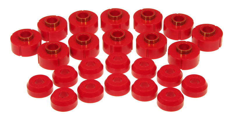 Prothane 1-106 63-91 Jeep Wagoneer Body Mount - Red