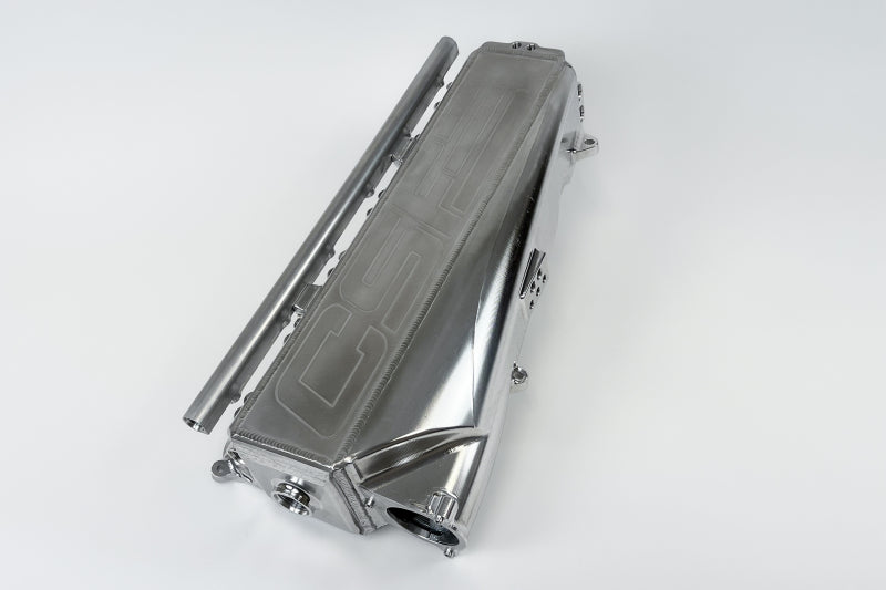 CSF 8400 Gen 2 B58 Race X Charge-Air-Cooler Manifold - Raw Billet Aluminum Finish
