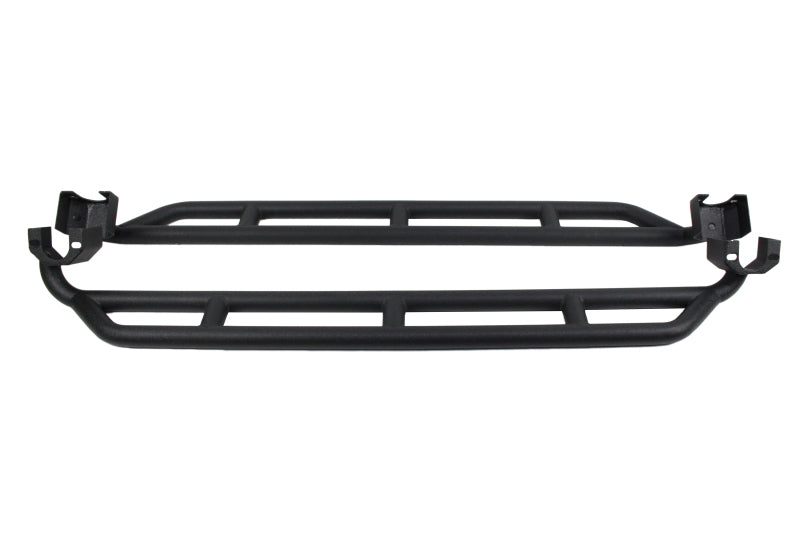 Fishbone Offroad FB23009 07-18 Jeep JK 4 Door Wrangler JK Steel Rock Sliders - Blk Textured Powdercoat