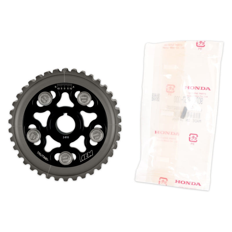 AEM 23-800BK 88-95 Honda Civic/ 93-95 Del Sol S & Si Black Tru-Time Cam Gear