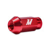 Mishimoto MMLG-1220-23LRD Aluminum Locking Lug Nuts 1/2 X 20 23pc Set Red