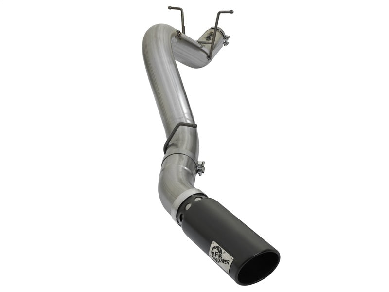 aFe 49-44085-B LARGE BORE HD 5in 409-SS DPF-Back Exhaust w/Black Tip 2017 GM Duramax V8-6.6L (td) L5P