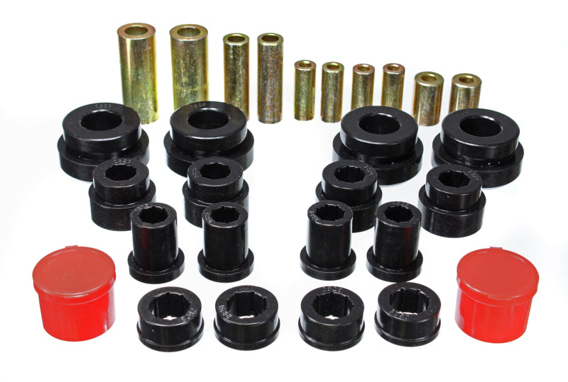 Energy Suspension 7.3121G 02-09 350Z / 03-07 Infiniti G35 Black Front Control Arm Bushing Set
