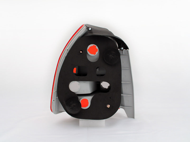 ANZO 221193 1996-2000 Honda Civic Taillights Red/Smoke