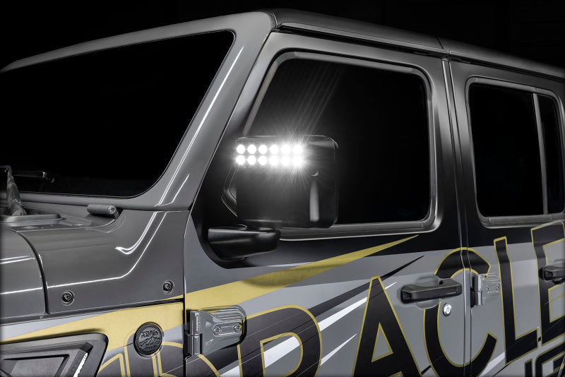 ORACLE Lighting 5855-001 Oracle Lighting LED Off-Road Side Mirrors for Jeep Wrangler JL / Gladiator JT SEE WARRANTY
