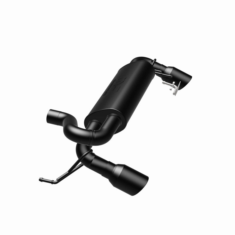 Magnaflow 19558 MagnaFlow 2021 Ford Bronco Street Series Axle-Back Exhaust w/ Dual Split Rear Style Exit- Black Tips