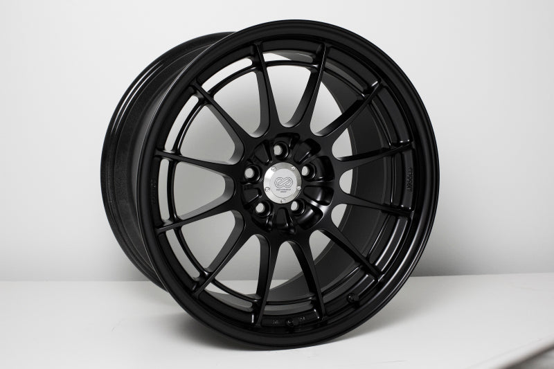 Enkei 3658958040BK NT03+M 18x9.5 5x100 40mm Offset Black Wheel (Min Order Qty 40)