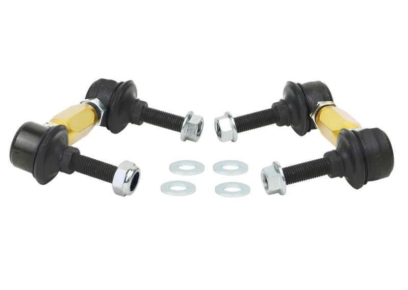 Whiteline KLC140-090 Universal Swaybar Link Kit-Heavy Duty Adjustable Ball Joint