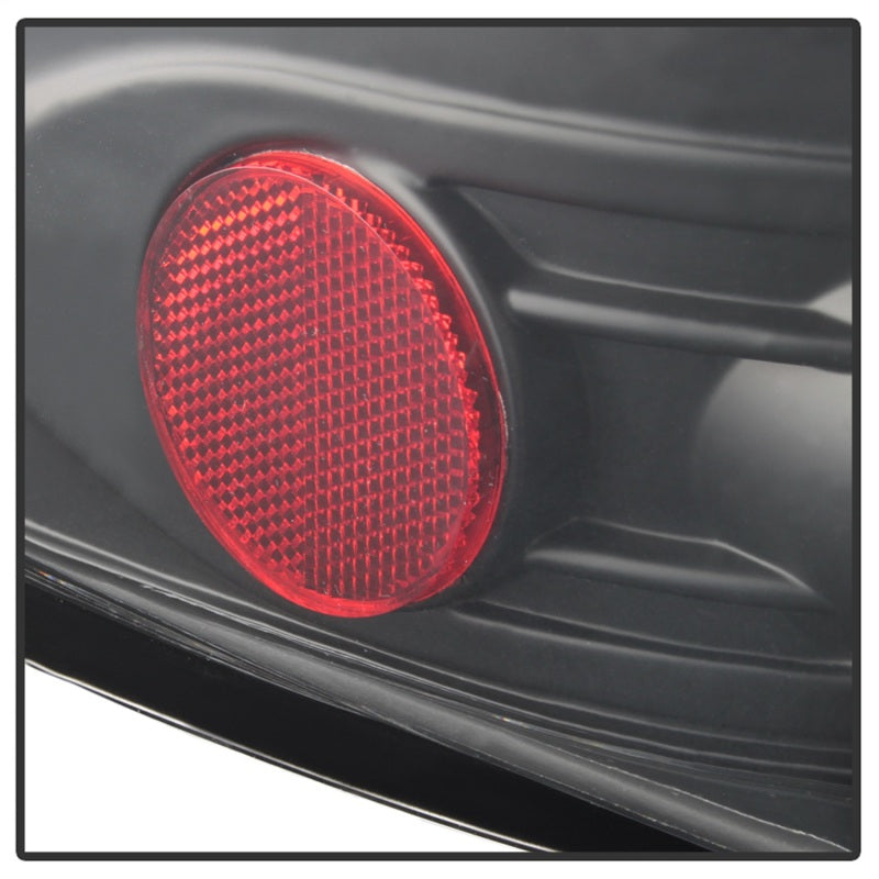 SPYDER 5003195 Spyder Ford F150 side 04-08 (Not Fit Heritage & SVT)Euro Tail Lights Blk ALT-YD-FF15004-BK