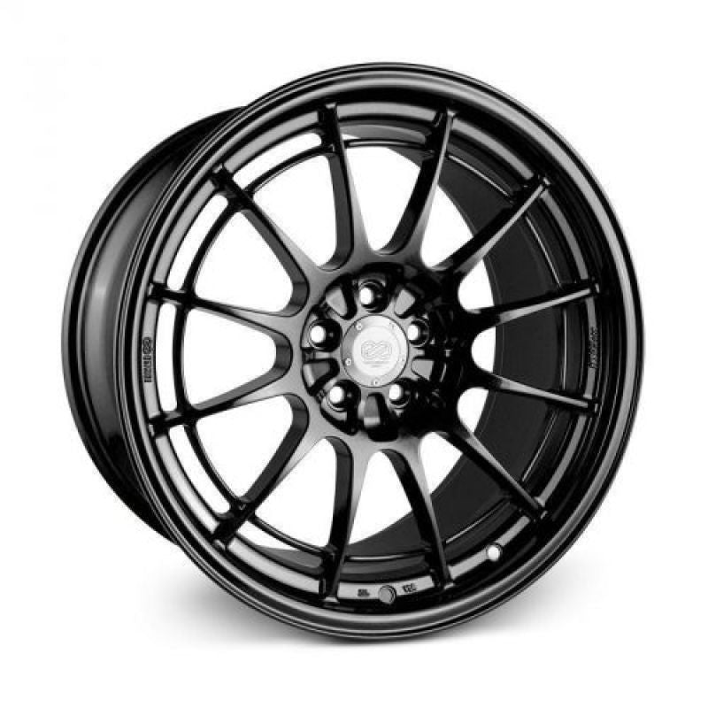 Enkei 3658956540GB NT03+M 18x9.5 5x114.3 40mm Offset Gloss Black Wheel