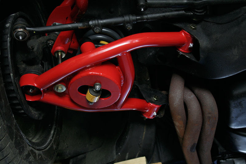UMI Performance 4031-B 64-72 GM A-Body Tubular Front Lower A-Arms Polyurethane Bushings