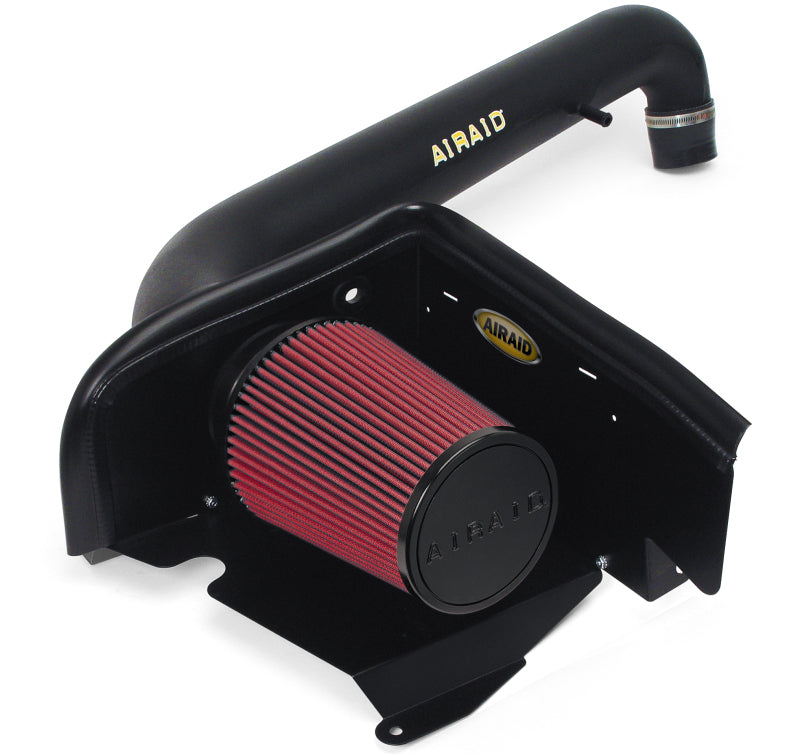 Airaid 311-158 97-06 Jeep Wrangler TJ 4.0L CAD Intake System w/ Tube (Dry / Red Media)