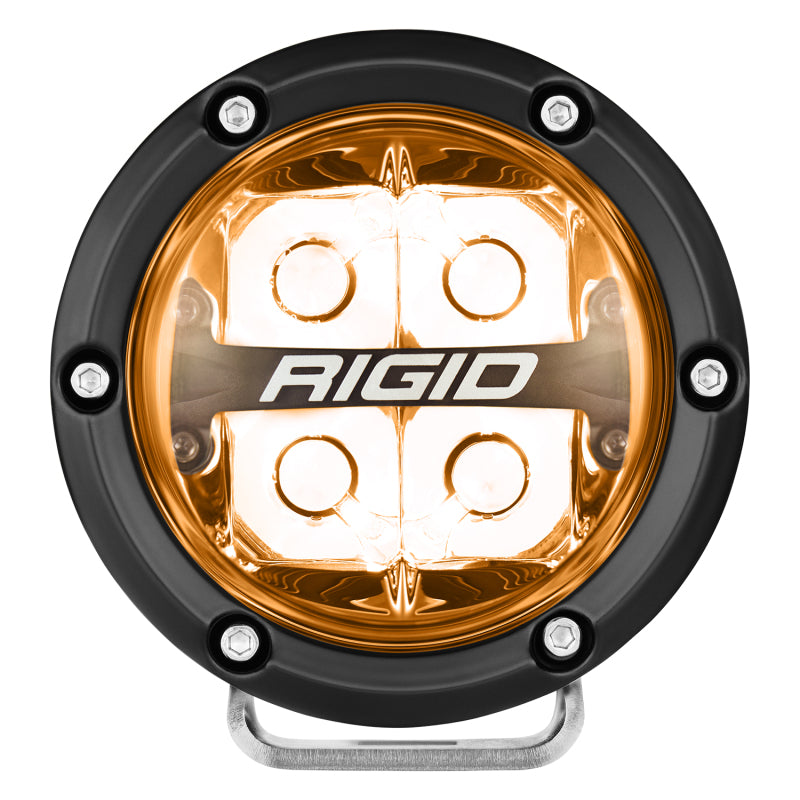 Rigid Industries 36402 360-Series 4in LED Off-Road Spot Beam - RGBW (Pair)