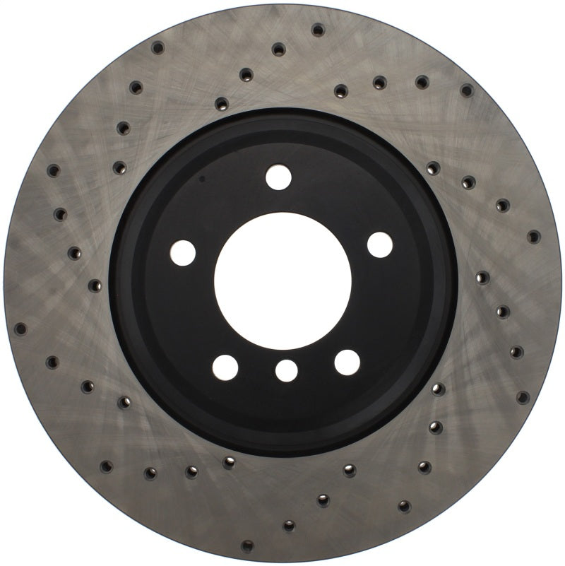Stoptech 128.34093R StopTech 07-10 BMW 335i Cross Drilled Right Front Rotor