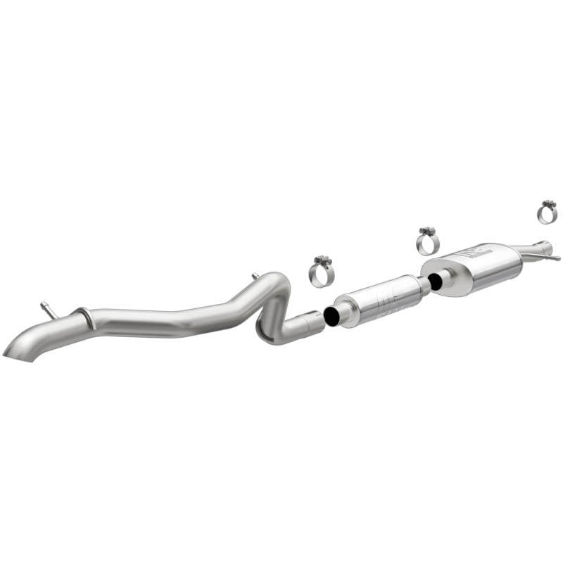 Magnaflow 19539 MagnaFlow 12-18 Jeep Wrangler 2.5in Overland Series Cat-Back Exhaust