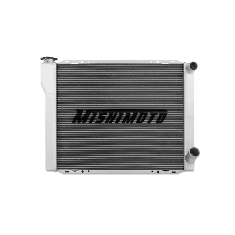 Mishimoto MMRAD-DBP-26 Universal Dual Pass Race Radiator 27x19x3 Inches Aluminum Radiator