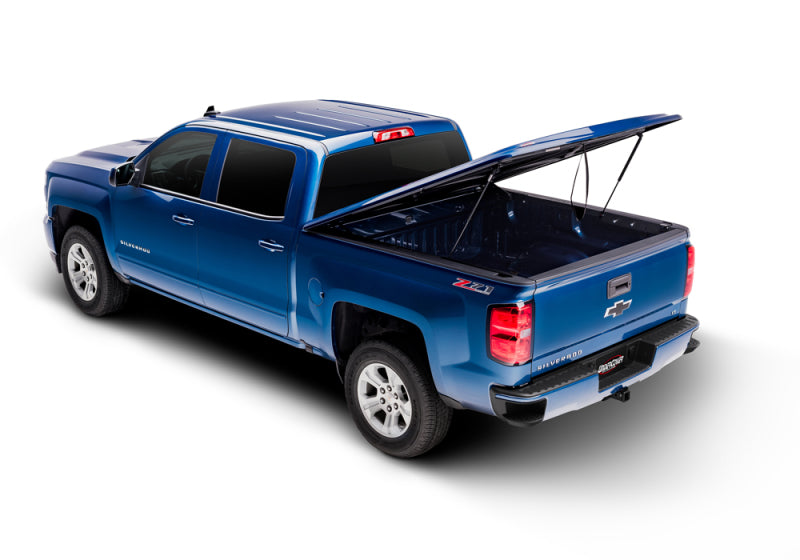 Undercover UC2176L-UG UnderCover 17-19 Ford F-250/F-350 6.8ft Lux Bed Cover - White Platinum