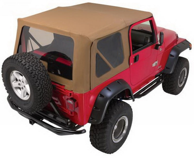 Rampage 68717 1997-2006 Jeep Wrangler(TJ) Complete Top - Spice Denim