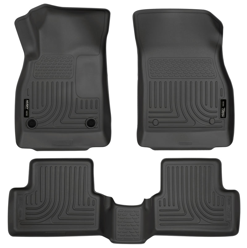 Husky Liners 98161 11-12 Chevrolet Cruze WeatherBeater Combo Black Floor Liners