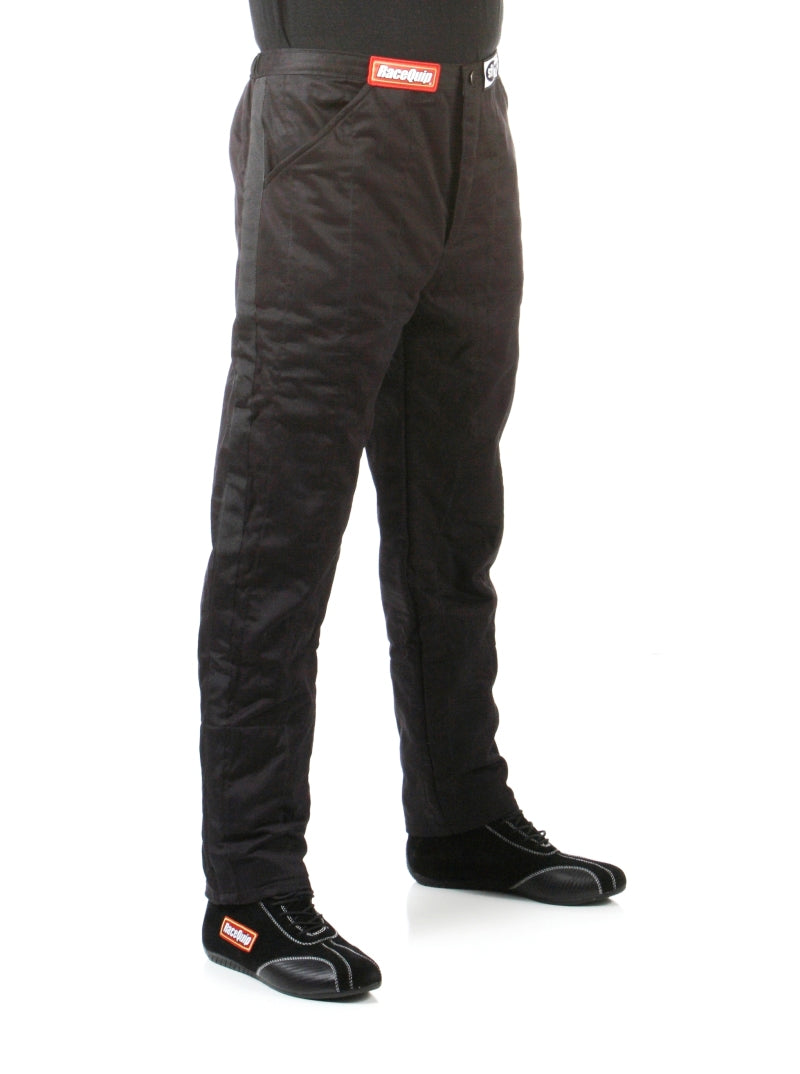 Racequip 122005 RaceQuip Black SFI-5 Pants Large