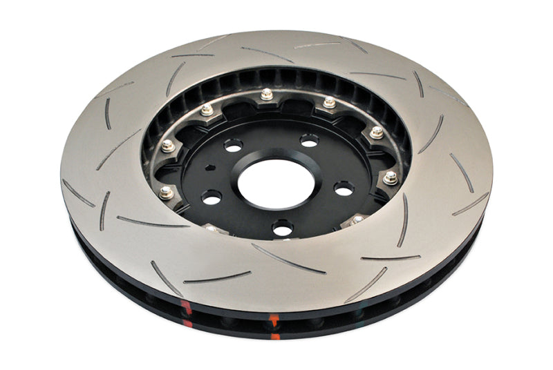 DBA DBA52604BLKS 2010+ Camaro V8 SS Front Slotted 5000 Series 2 Piece Rotor Assembled w/ Black Hat