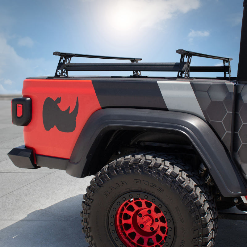 Go Rhino 5935000T 20-22 Jeep Gladiator JT/16-22 Toy. Tacoma/05-21 Nssn Frontier XRS Cross Bars Kit - Tex. Blk
