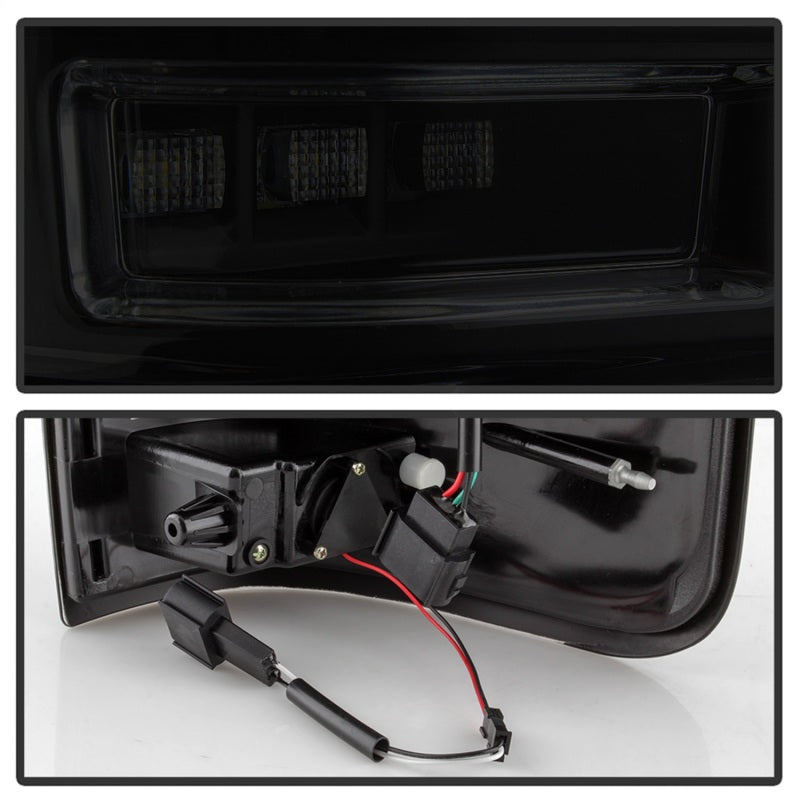 SPYDER 5084187 Spyder Ford F150 04-08 Styleside Tail Light V2 - LED - Black Smoke ALT-YD-FF15004V2-LBLED-BSM