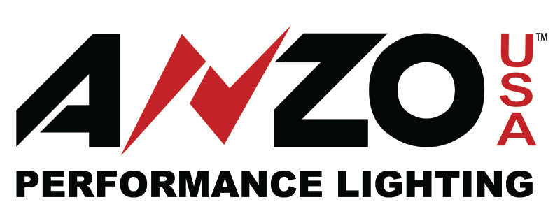 ANZO 121332 2000-2005 Mitsubishi Eclipse Projector Headlights w/ Halo Black