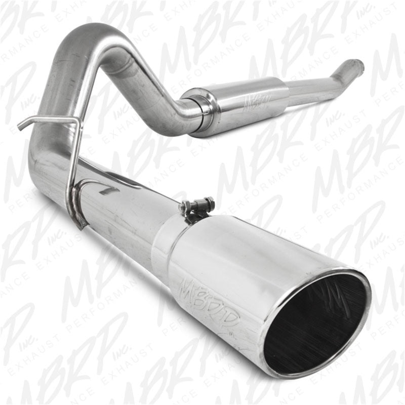 MBRP S6206409 2003-2007 Ford F-250/350 6.0L EC/CC Turbo Back Single Side (Stock Cat)