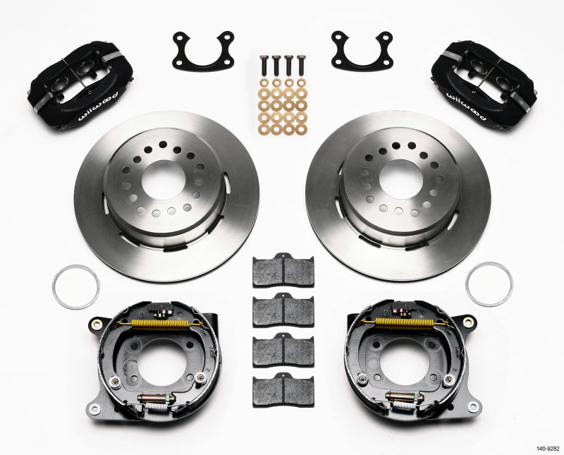 Wilwood WIL140-9282 P/S Park Brake Kit Small Ford 2.50in