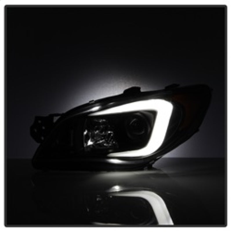 SPYDER 5083920 Spyder Subaru WRX 2006-2007 Projector Headlights - Halogen Only - Black PRO-YD-SWRX06-LBDRL-BK