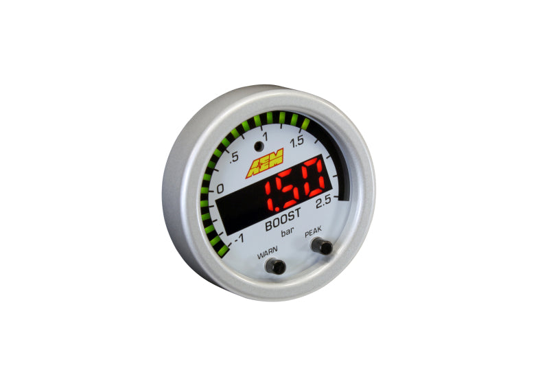 AEM 30-0306 X-Series Boost Pressure -30inHg 35psi Gauge