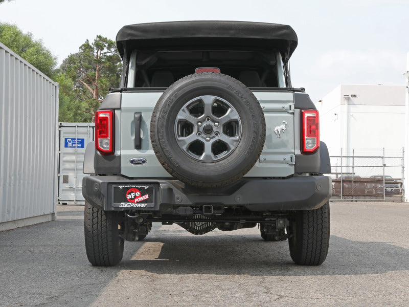 aFe 49-43135 Apollo GT Series 3in 409SS Cat-Back Ford Bronco 2021 L4 2.3L/V6 2.7L - Polished