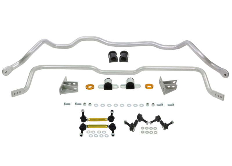 Whiteline BMK009M 03-06 Mitsubishi Lancer EVO / 05-06 EVO MR/RS Front & Rear Sway Bar Kit w/26mm Rear