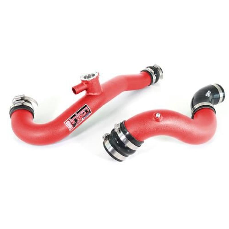 Injen SES9200ICPWR 15-19 Ford Mustang 2.3L EcoBoost Aluminum Intercooler Piping Kit - Wrinkle Red