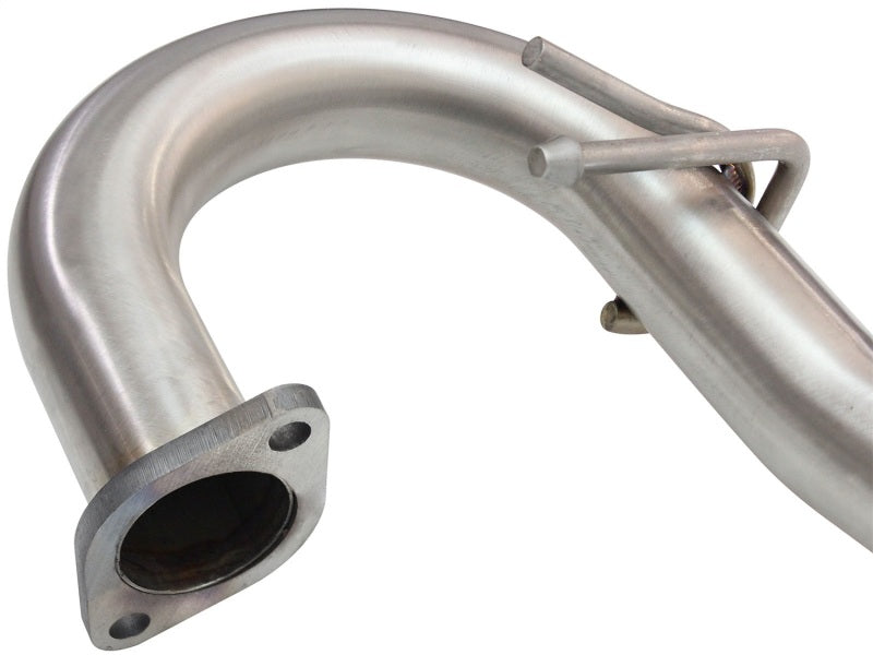 aFe 49-36025-B Takeda 11-16 Scion TC 2.5L 2 1/4-2 1/2in Stainless Steel Axle-Back Exhaust w/Black Tip