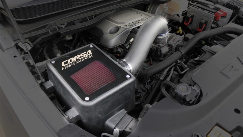 CORSA Performance 46557D-1 Corsa 2019-2024 Dodge RAM 1500 5.7L V8 Cold Air Intake with DryTech air filter