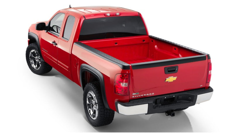 Bushwacker 49518 07-13 Chevy Silverado 1500 Fleetside Bed Rail Caps 97.6in Bed - Black