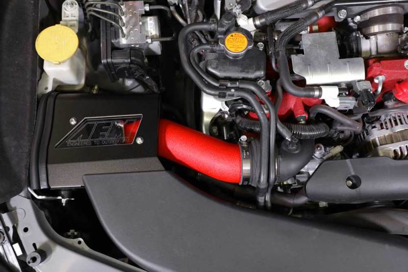 AEM Induction 21-863WR 2019 Subaru WRX STI 2.5L Cold Air Intake - Wrinkle Red