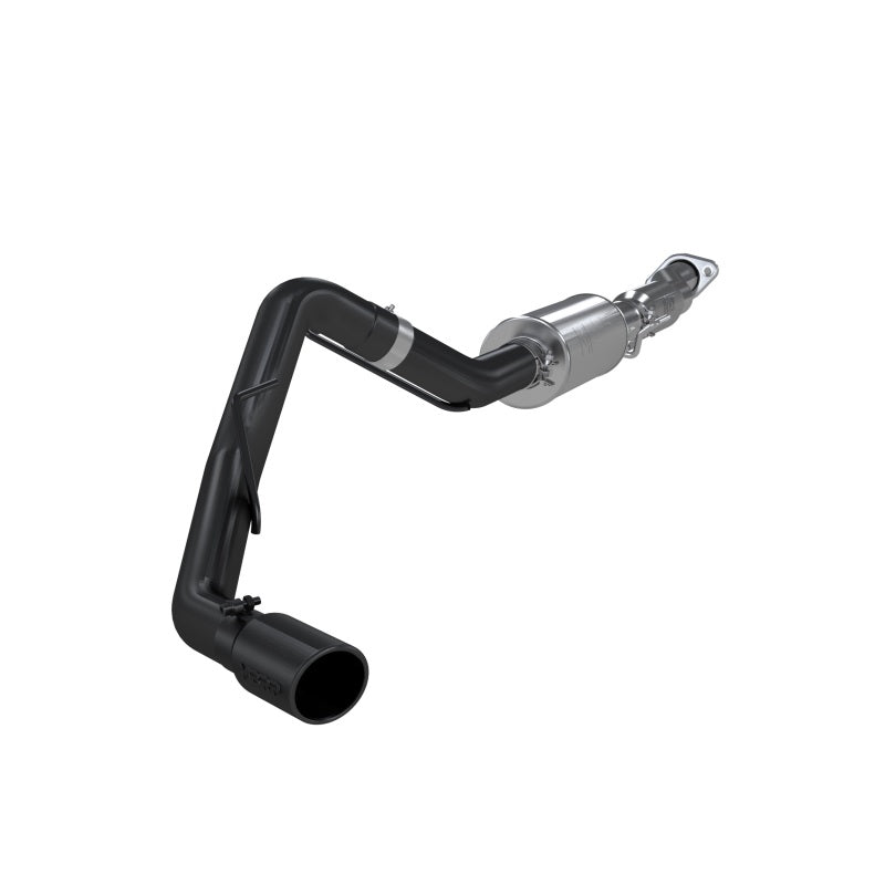 MBRP S5230BLK 11-14 Ford F150 3in Cat Back Single Side Exit Black Coated Exhaust System