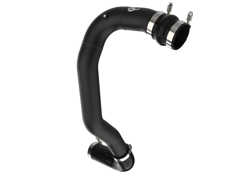 aFe 46-20079-B afe 08-10 Ford Trucks V8-6.4L (td) BladeRunner 3 IN Aluminum Hot Charge Pipe - Black