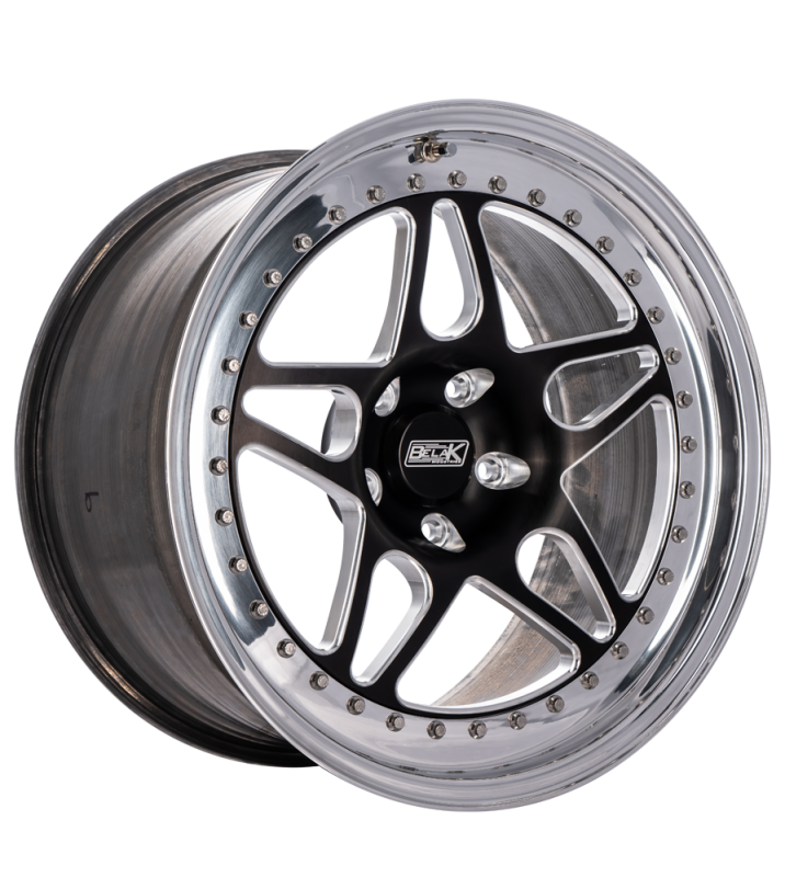 Belak Wheels 17106135S38BS-NBL Belak 17x10.5 / 8.25in BS / 6x135mm BP / Low Pad / Series 3 - Non-Beadlock Wheel