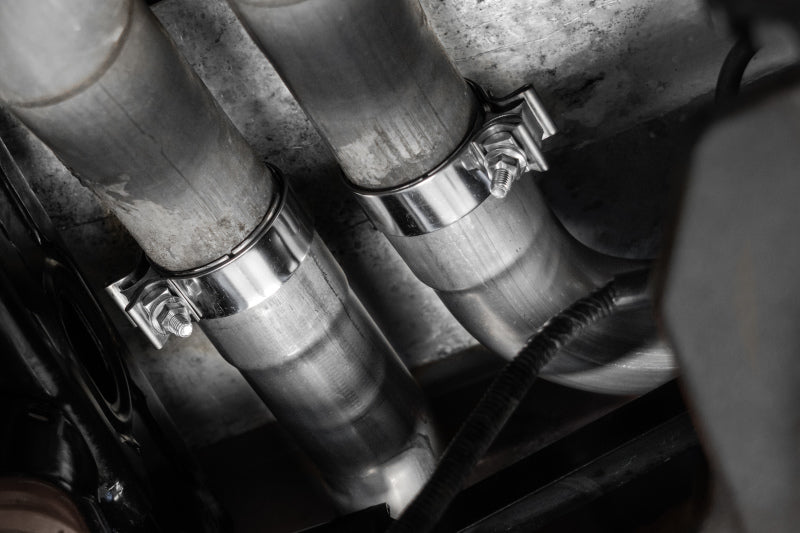 MBRP S52663CF 2021+ Ford F-150 Raptor Axle-Back Dual Rear Exit T304 Performance Exhuast Sys